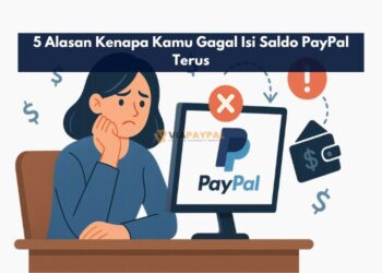 5 Alasan Kenapa Kamu Gagal Isi Saldo PayPal Terus