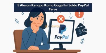 5 Alasan Kenapa Kamu Gagal Isi Saldo PayPal Terus