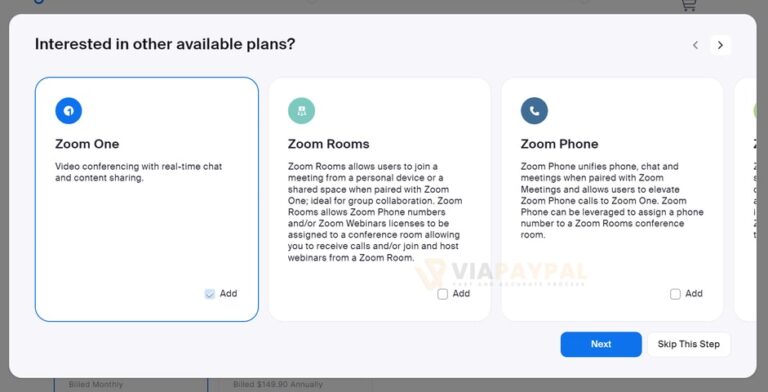 Cara Upgrade Beli Zoom Pro Tanpa Kartu Kredit - ViaPayPal