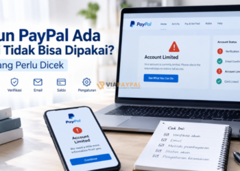 Akun PayPal Ada Tapi Tidak Bisa Dipakai
