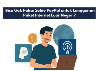 Bisa Gak Pakai Saldo PayPal Buat Langganan Internet Luar Negeri