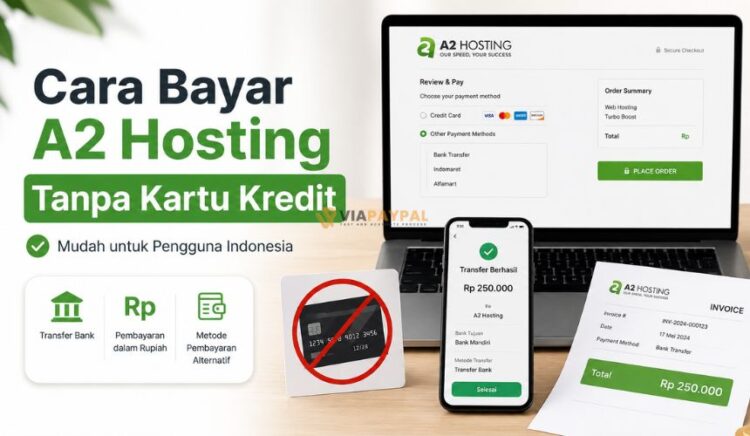 Cara Bayar A2 Hosting Tanpa Kartu Kredit