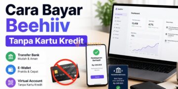 Cara Bayar Beehiiv Tanpa Kartu Kredit