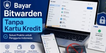 Cara Bayar Bitwarden Tanpa Kartu Kredit