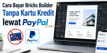 Cara Bayar Bricks Builder Tanpa Kartu Kredit lewat PayPal