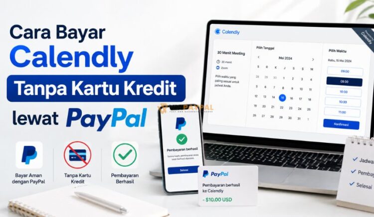 Cara Bayar Calendly Tanpa Kartu Kredit lewat PayPal