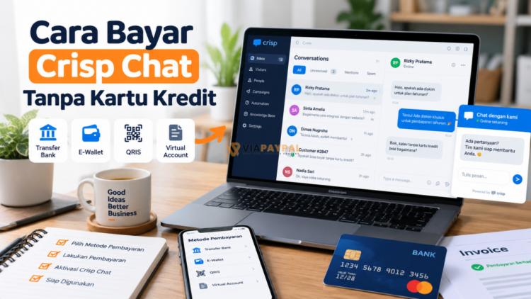 Cara Bayar Crisp Chat Tanpa Kartu Kredit