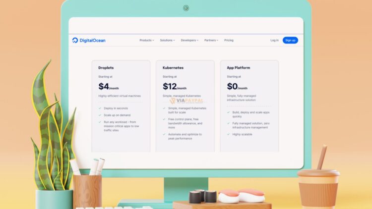 Cara Bayar Digitalocean tanpa Kartu Kredit