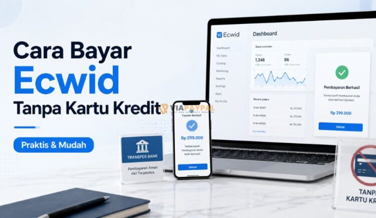 Cara Bayar Ecwid Tanpa Kartu Kredit