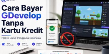 Cara Bayar GDevelop Tanpa Kartu Kredit
