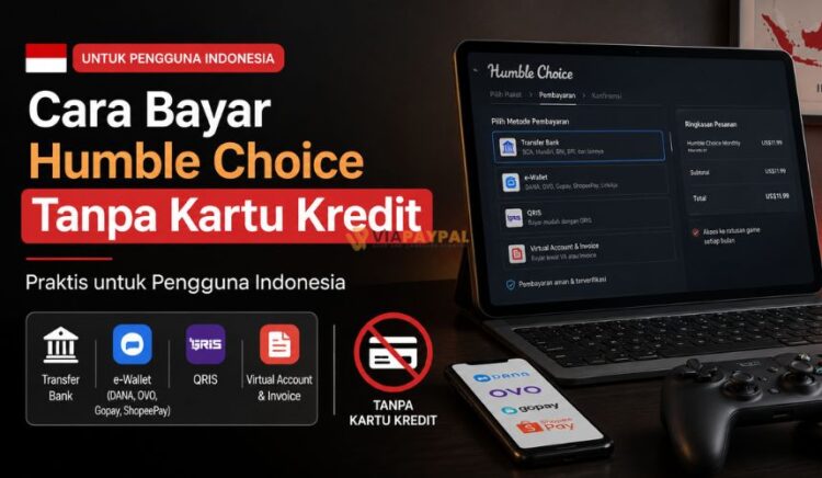 Cara Bayar Humble Choice Tanpa Kartu Kredit