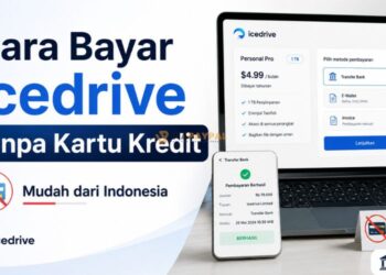 Cara Bayar Icedrive Tanpa Kartu Kredit