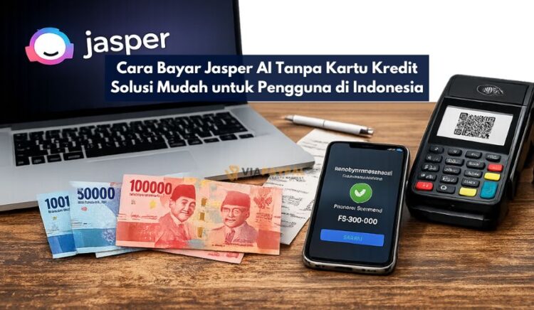 Cara Bayar Jasper AI Tanpa Kartu Kredit