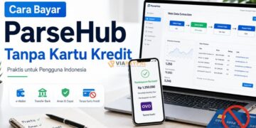 Cara Bayar ParseHub Tanpa Kartu Kredit