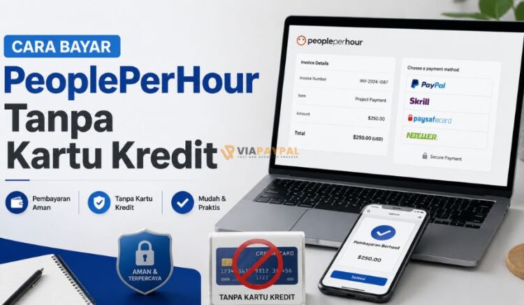 Cara Bayar PeoplePerHour Tanpa Kartu Kredit