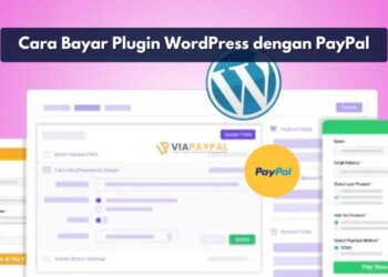 Cara Bayar Plugin WordPress dengan PayPal