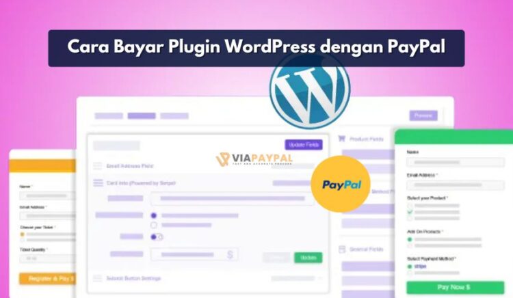 Cara Bayar Plugin WordPress dengan PayPal