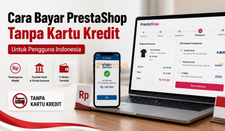 Cara Bayar PrestaShop Tanpa Kartu Kredit