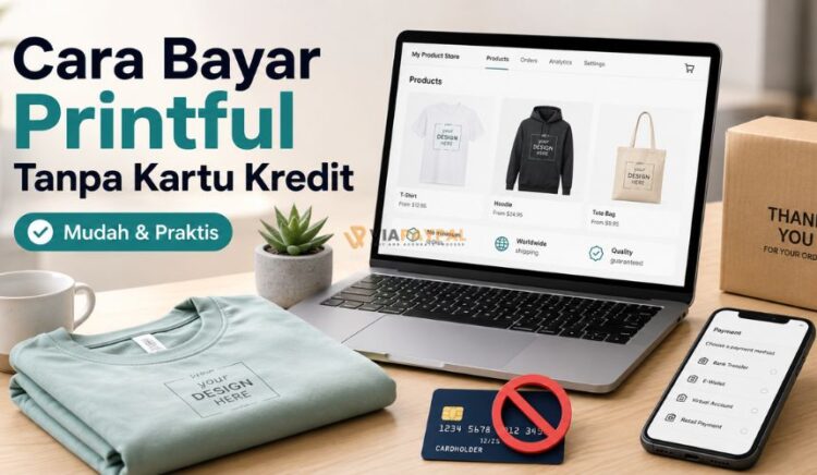 Cara Bayar Printful Tanpa Kartu Kredit