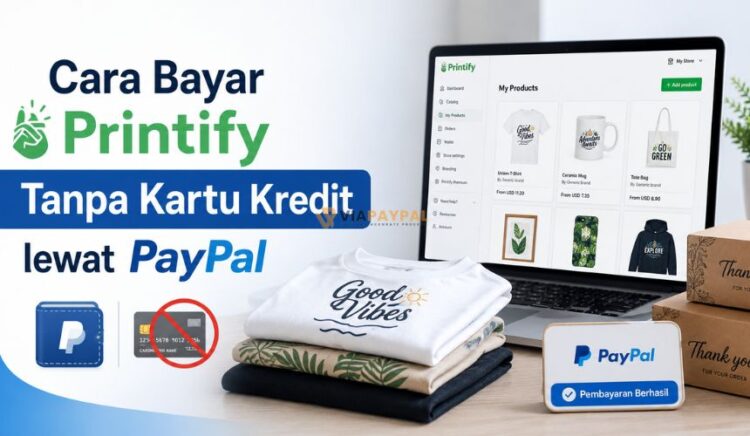Cara Bayar Printify Tanpa Kartu Kredit