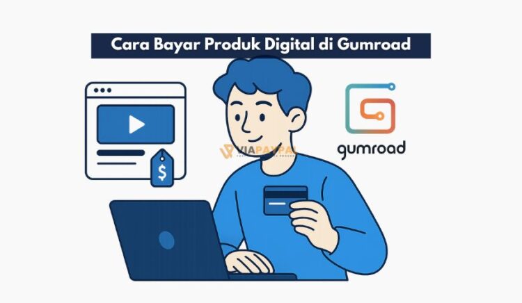 Cara Bayar Produk Digital di Gumroad