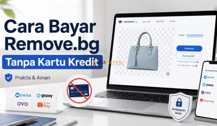 Cara Bayar Remove.bg Tanpa Kartu Kredit