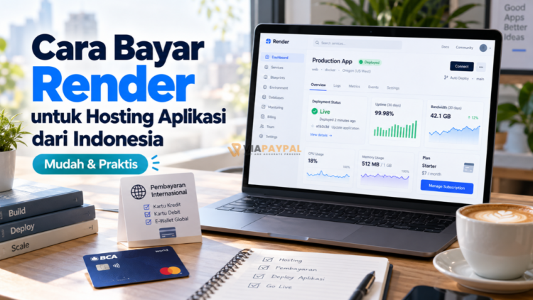 Cara Bayar Render untuk Hosting Aplikasi