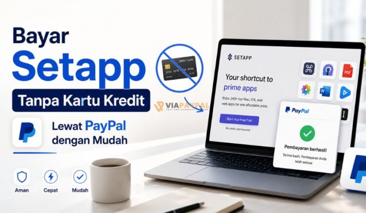 Cara Bayar Setapp Tanpa Kartu Kredit