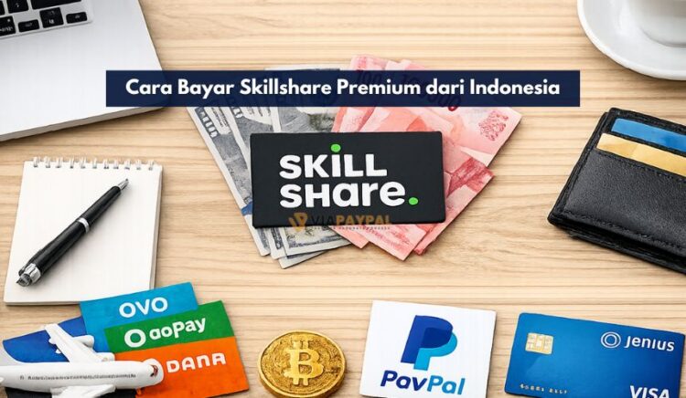 Cara Bayar Skillshare Premium dari Indonesia