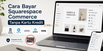 Cara Bayar Squarespace Commerce Tanpa Kartu Kredit