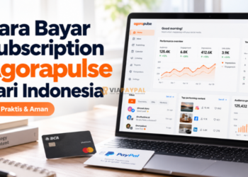 Cara Bayar Subscription Agorapulse dari Indonesia