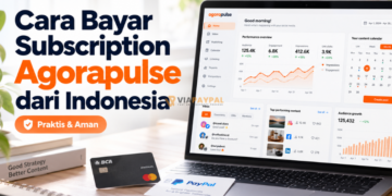 Cara Bayar Subscription Agorapulse dari Indonesia