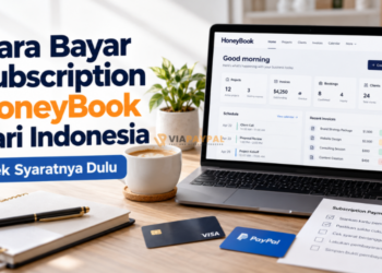 Cara Bayar Subscription HoneyBook dari Indonesia