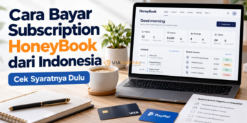 Cara Bayar Subscription HoneyBook dari Indonesia