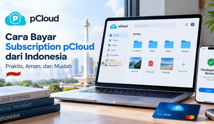 Cara Bayar Subscription pCloud dari Indonesia