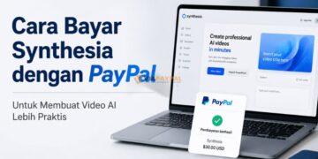 Cara Bayar Synthesia dengan PayPal