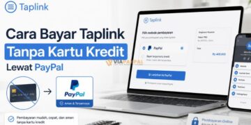 Cara Bayar Taplink Tanpa Kartu Kredit lewat PayPal