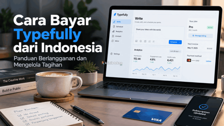 Cara Bayar Typefully dari Indonesia