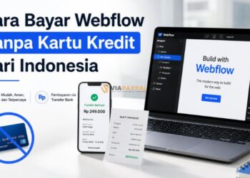 Cara Bayar Webflow Tanpa Kartu Kredit
