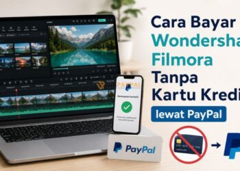 Cara Bayar Wondershare Filmora Tanpa Kartu Kredit