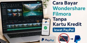Cara Bayar Wondershare Filmora Tanpa Kartu Kredit