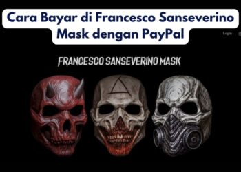 Cara Bayar di Francesco Sanseverino Mask dengan PayPal