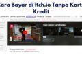 Cara Bayar di Itch.io Tanpa Kartu Kredit