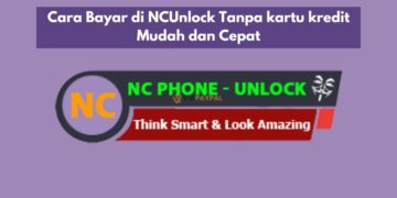 Cara Bayar di NCUnlock Tanpa kartu kredit