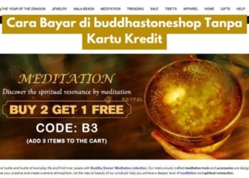 Cara Bayar di buddhastoneshop Tanpa Kartu Kredit