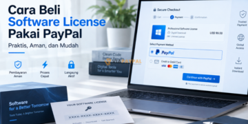 Cara Beli Software License Pakai PayPal