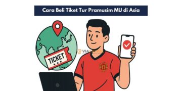 Cara Beli Tiket Tur Pramusim MU di Asia