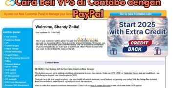 Cara Beli VPS di Contabo dengan PayPal