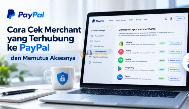 Cara Cek Merchant yang Terhubung ke PayPal