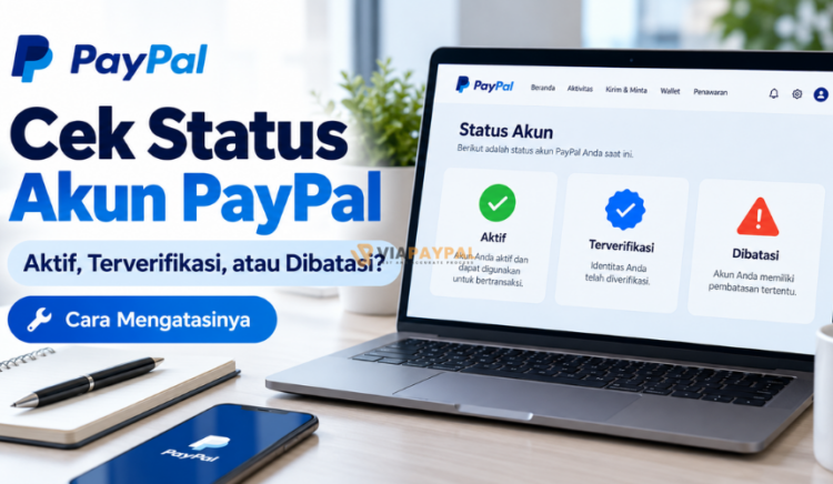 Cara Cek Status Akun PayPal